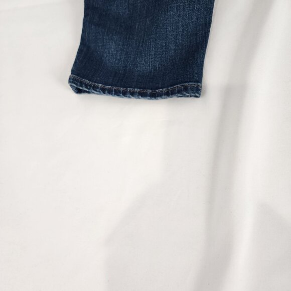 Express Mens Hyper Stretch Skinny Jeans 38x32 Blue Denim - Picture 16 of 16